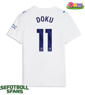 Manchester City Jeremy Doku #11 Tredje Tröja Kvinnor 2026-27 Kortärmad